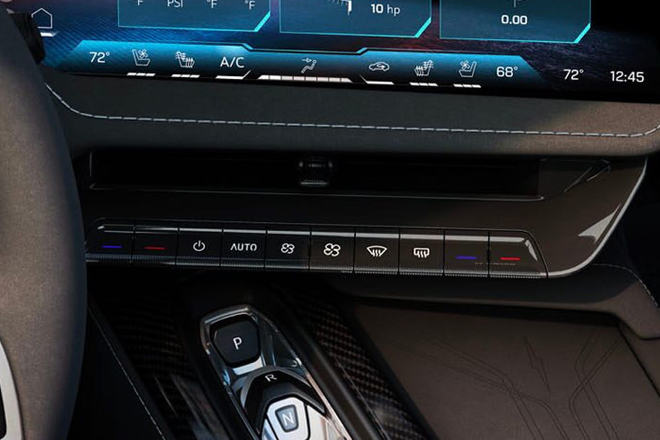 Front AC Controls of شفروليه كورفيت زد٠٦ ٢٠٢٦