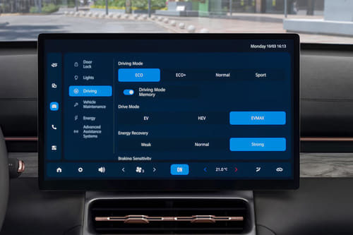 Captiva EV touch screen