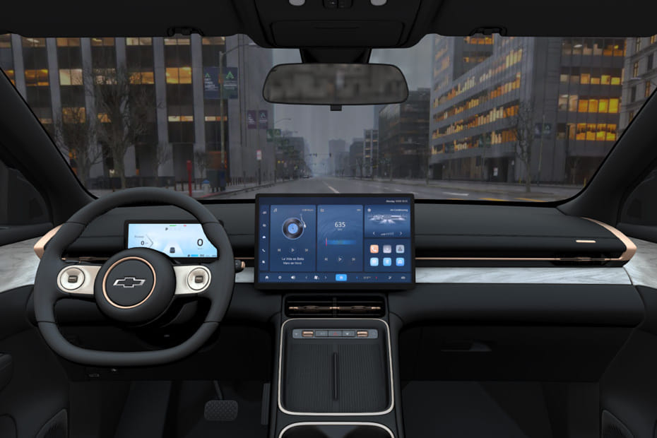 Dashboard View of Captiva PHEV