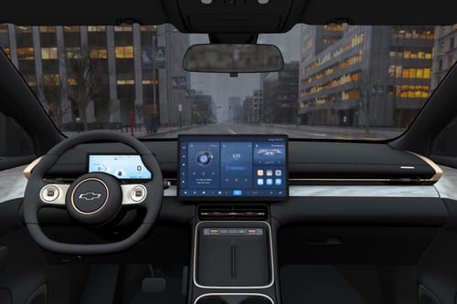 Dashboard View of Captiva PHEV