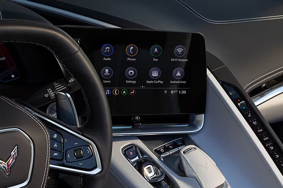 Stereo View of Corvette