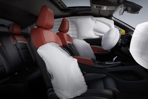 MG GT AirBags View