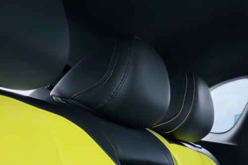 One Rear Seat Head rest