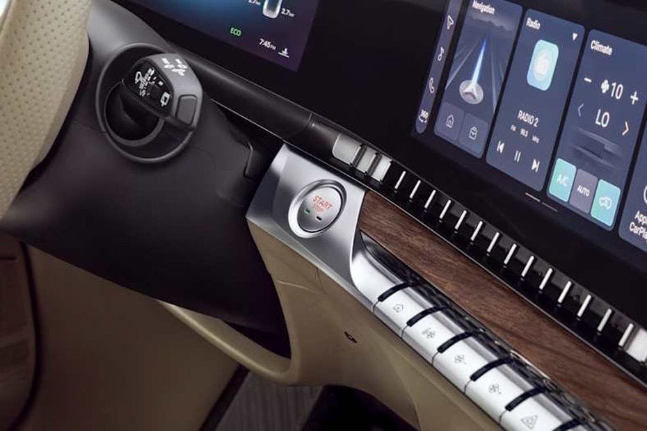 MG RX9 Engine Start Stop Button