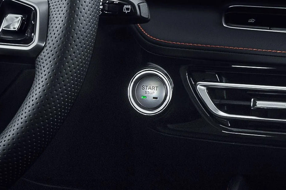 MG HS Engine Start Stop Button