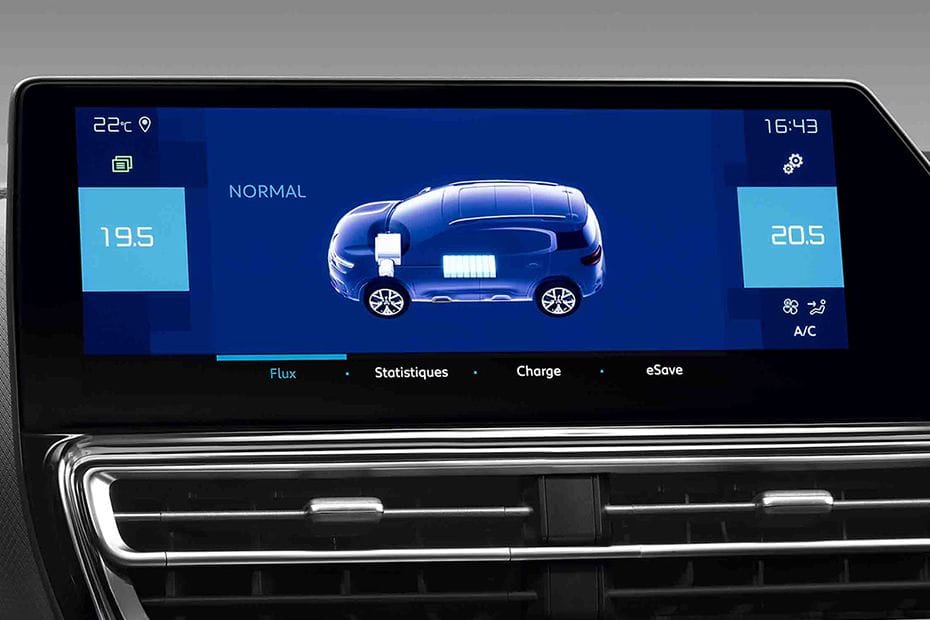 C5 Aircross touch screen