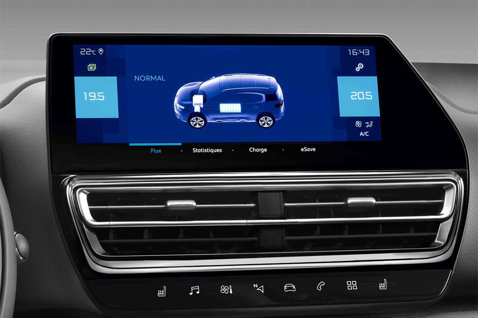 C5 Aircross touch screen