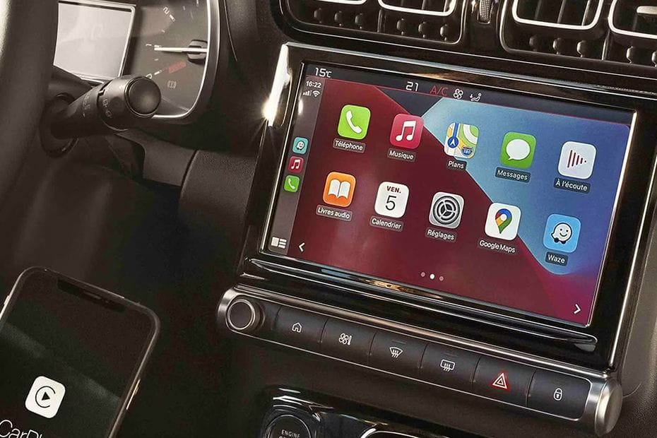 C3 Aircross touch screen