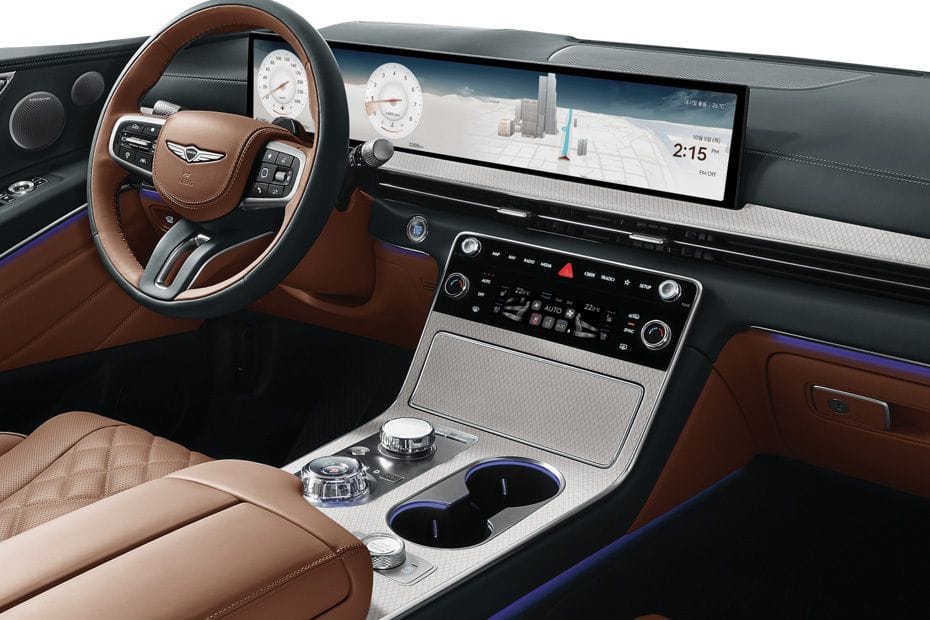 Dashboard View of GV80