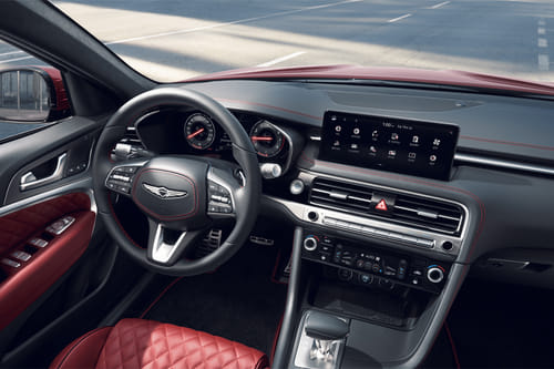 Dashboard View of G70 SB