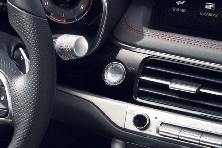 Genesis G70 SB Engine Start Stop Button