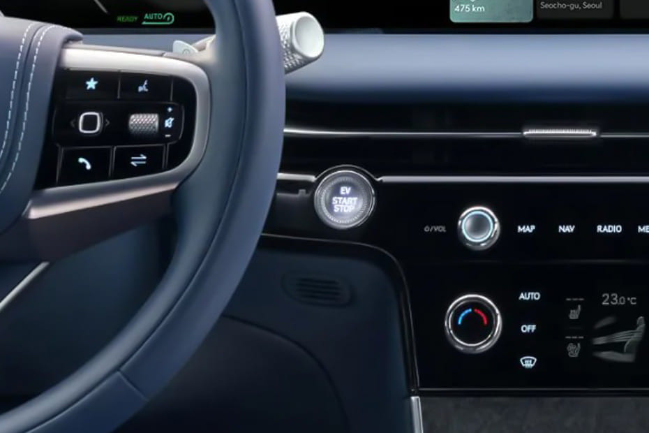 جينيسيس EV G 80 Engine Start Stop Button