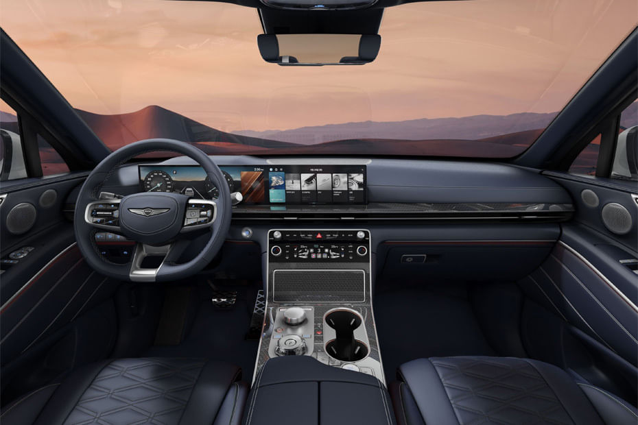 Dashboard View of GV80 Coupe