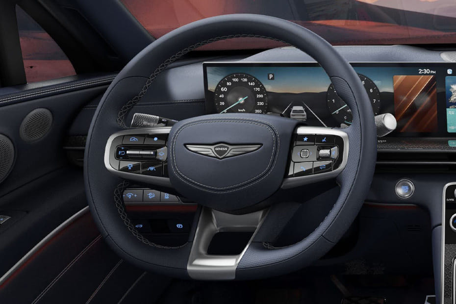 جينيسيس جي في 80 كوبيه Steering Wheel