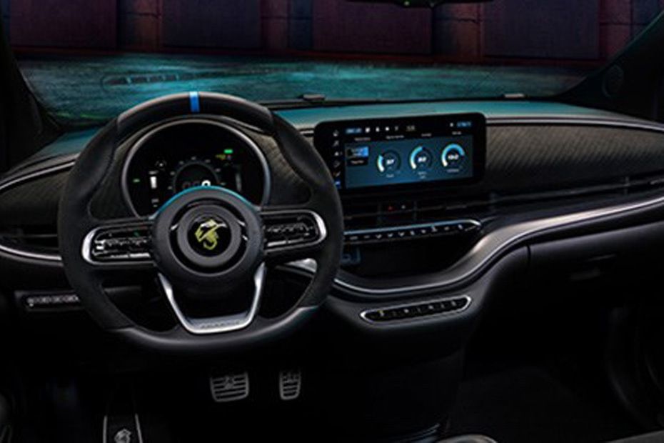 Dashboard View of 500E