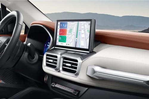 Front AC Controls of Maxus D90 Max