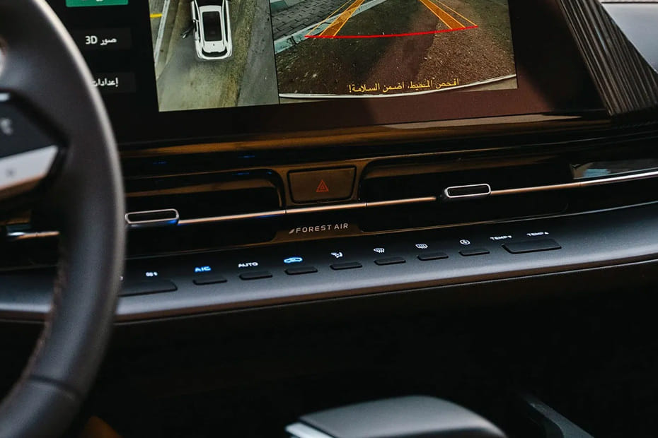 Front AC Controls of Changan UNI-S