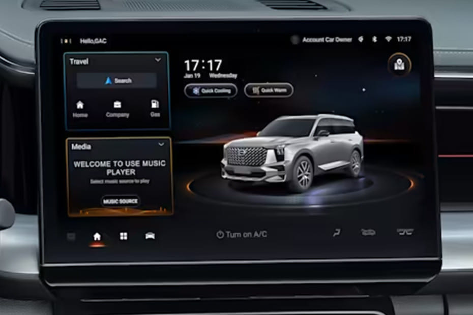 GS8 touch screen