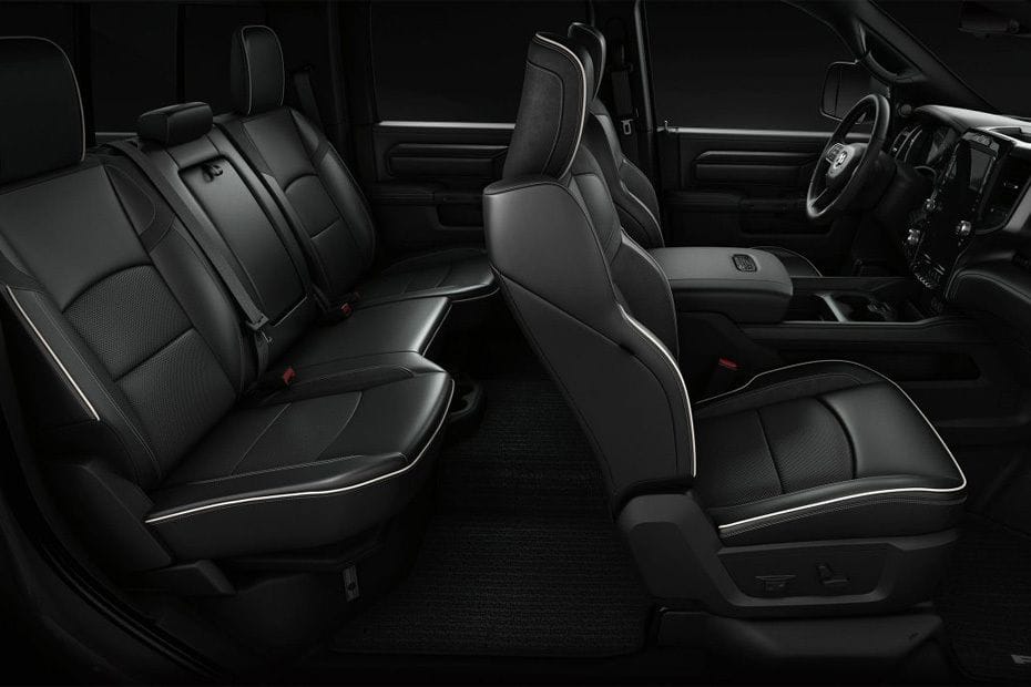 RAM 2500 Front And Rear Seats Together
