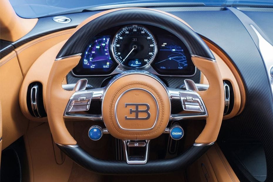 بوغاتي  شيرون Steering Wheel