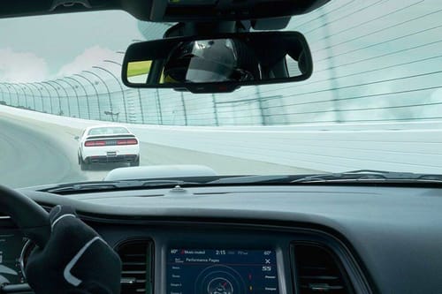 دودج تشالنجر Sun Visor with Vanity Mirror