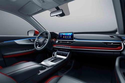 Dashboard View of Tiggo 4 Pro