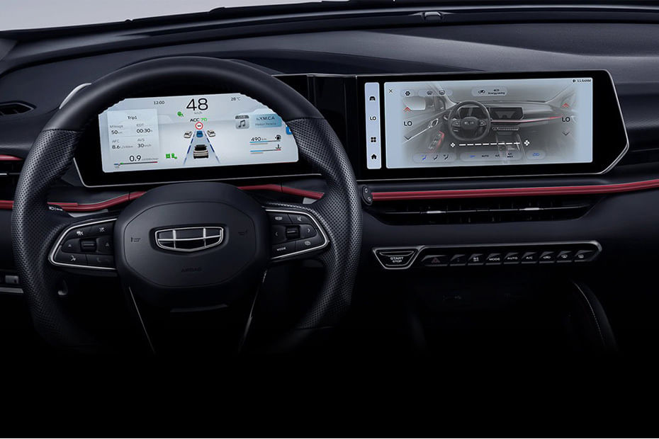 Dashboard View of Coolray