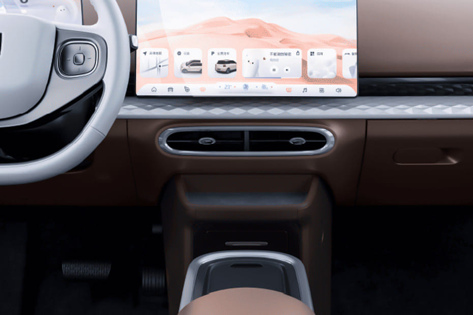 Front AC Controls of JAC E30X