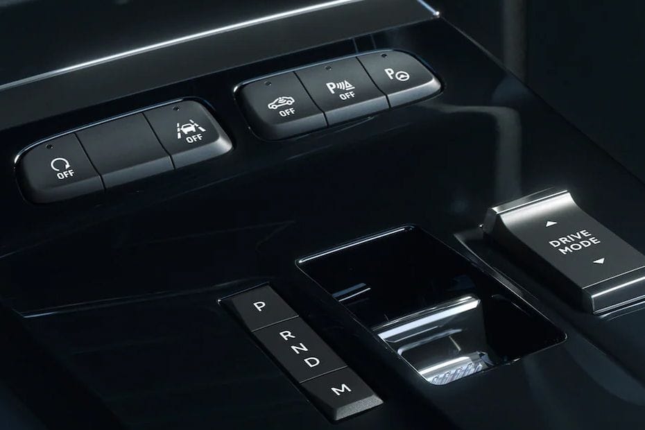 Center Controls of Opel Mokka