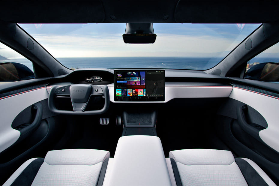 Dashboard View of موديل إس