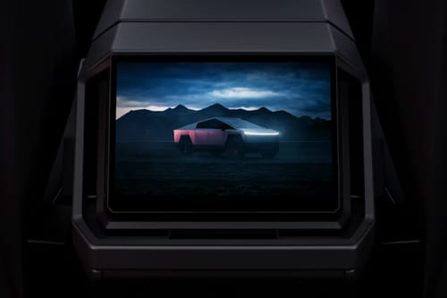 سايبرتراك Rear AC Controls