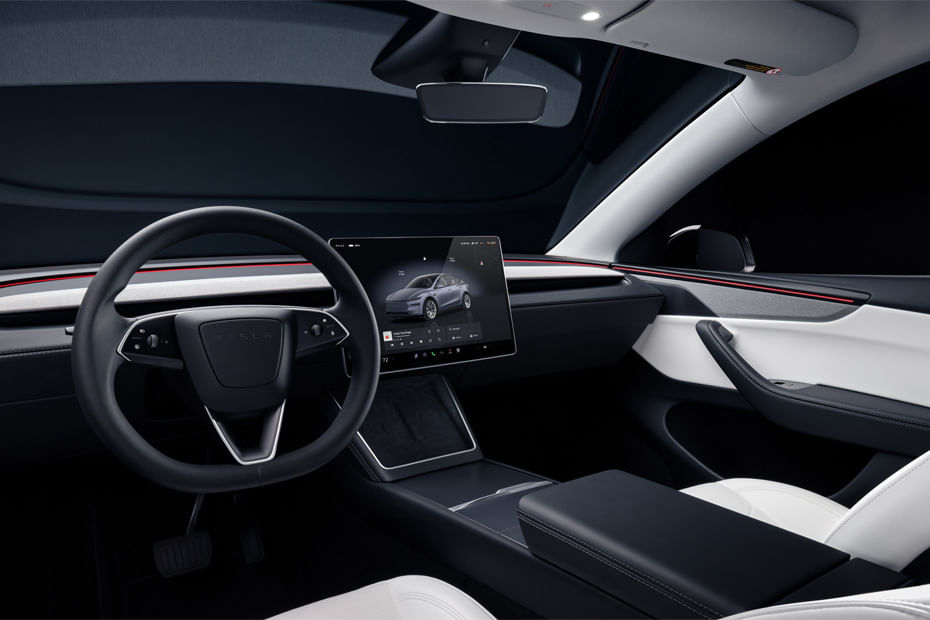 Dashboard View of Model Y