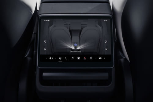 Model Y Rear AC Controls
