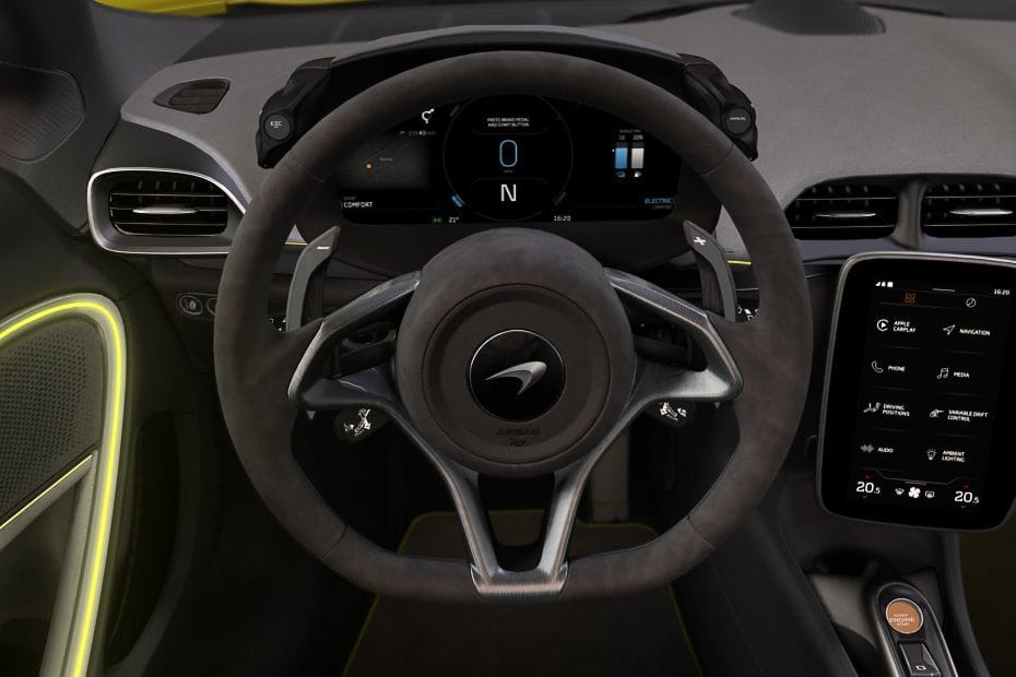 ماكلارين أرتورا Steering Wheel