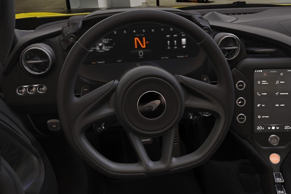 McLaren 750S Steering Wheel