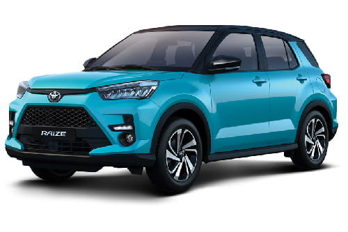 Turquoise With Black Roof