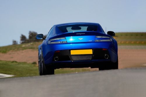 Full Rear View of Aston Martin Vantage