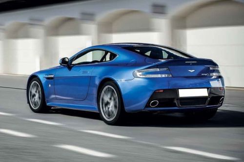 Rear Cross Side View of Aston Martin Vantage