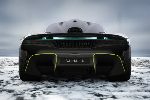 Full Rear View of Aston Martin Valhalla