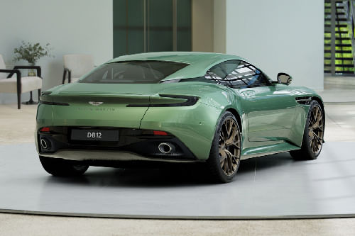 DB12 Rear angle view