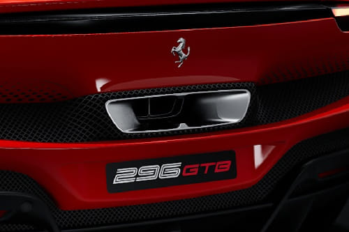 Exhaust Pipe of فيراري 296 GTB