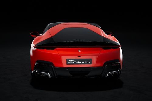Full Rear View of Ferrari 12 Cilindri