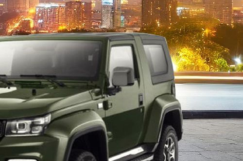 BAIC BJ40 SE Drivers Side Mirror Rear Angle