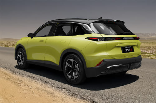 Rear Cross Side View of BAIC X55