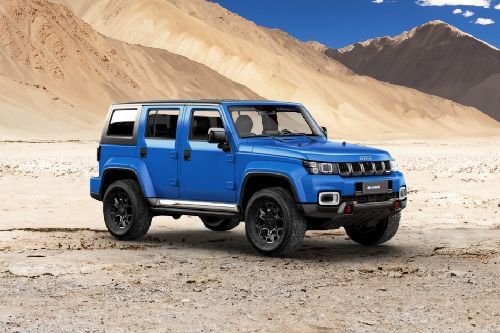 Rear Cross Side View of BAIC BJ40-C