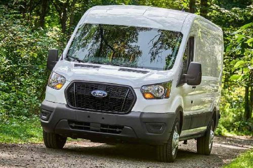 Ford Transit Van Front Medium View