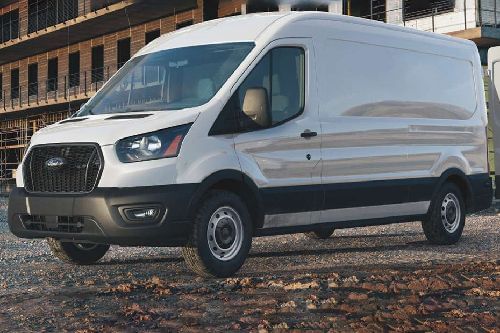 Ford Transit Van Front Side View
