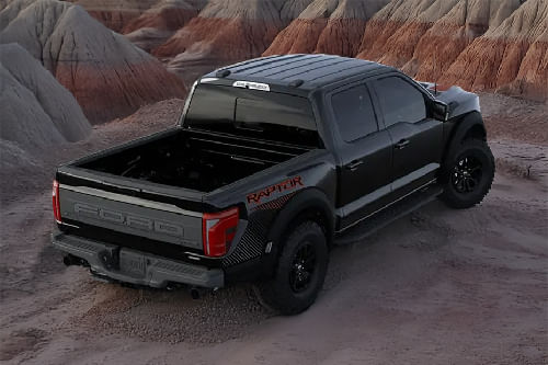 F 150 Raptor  Rear angle view