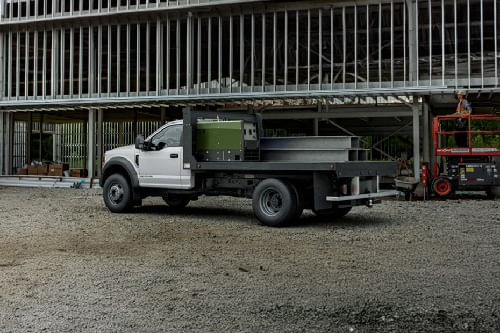 Rear Medium View of Ford Super Duty Chassis Cab