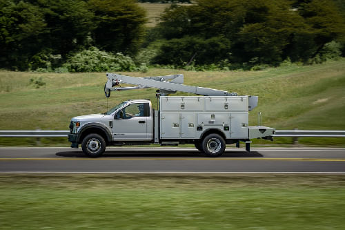 Super Duty Chassis Cab Side view